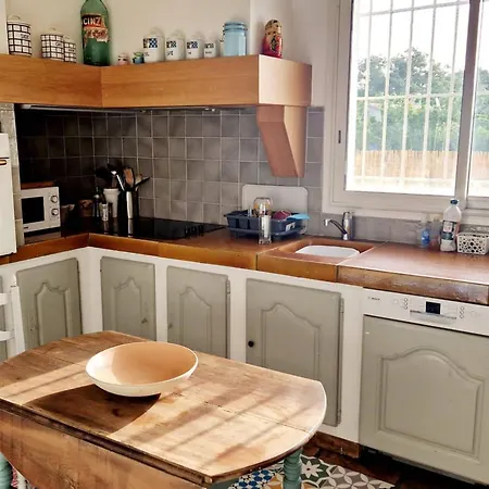 Maison Climatisee Avec Grand Jardin, Proche Et Commerces - Fr-1-610-102 Hébergement de vacances *